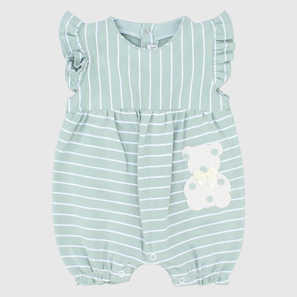 Striped Sleeveless Romper - Ourkids - Bumber