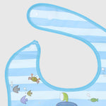 Submarine Bib With Silicone Pocket - Ourkids - OKO