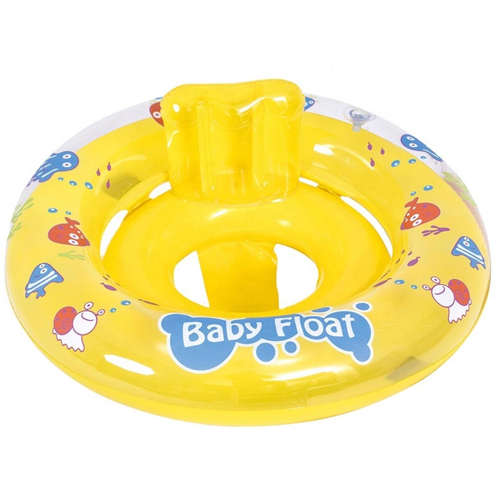 Sun Club Baby Swimming Seat Ã˜68 cm, yellow - Ourkids - Sun Club