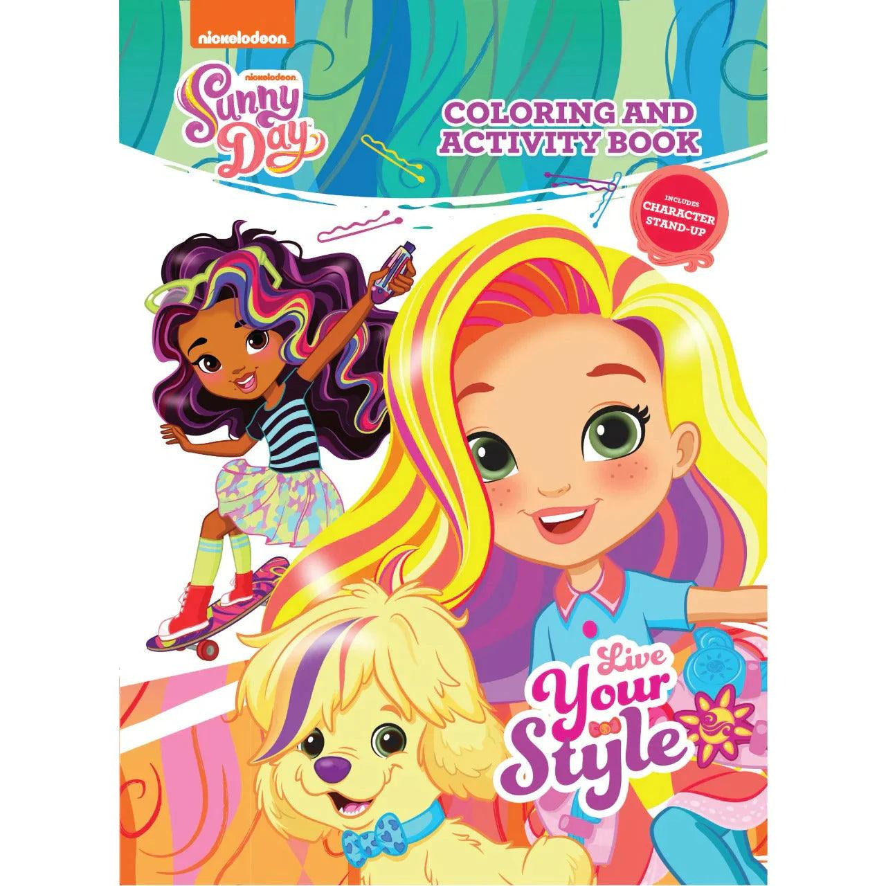 Sunny Day - Live Your Style Coloring Book - Ourkids - OKO