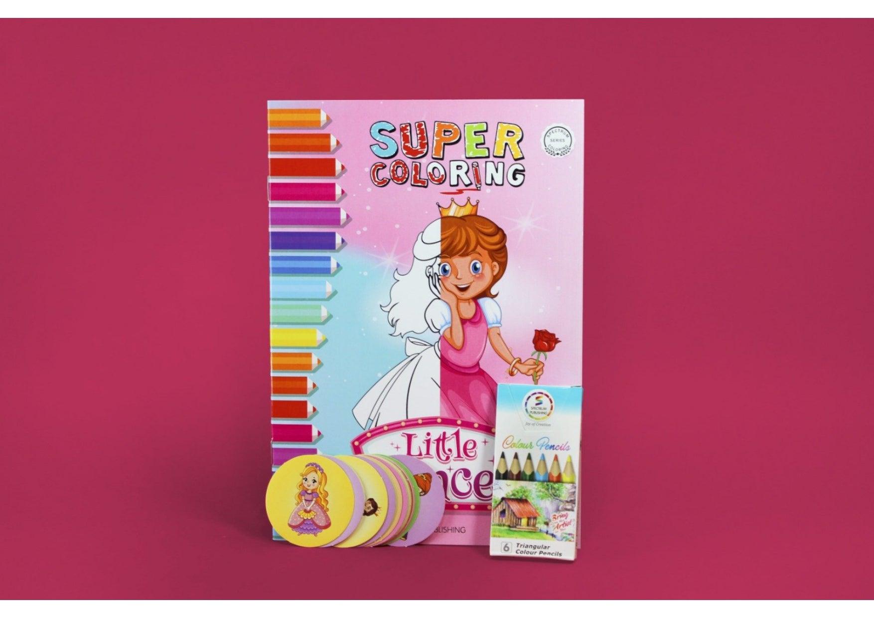 Super coloring princess book - Ourkids - Spectrum Publishing