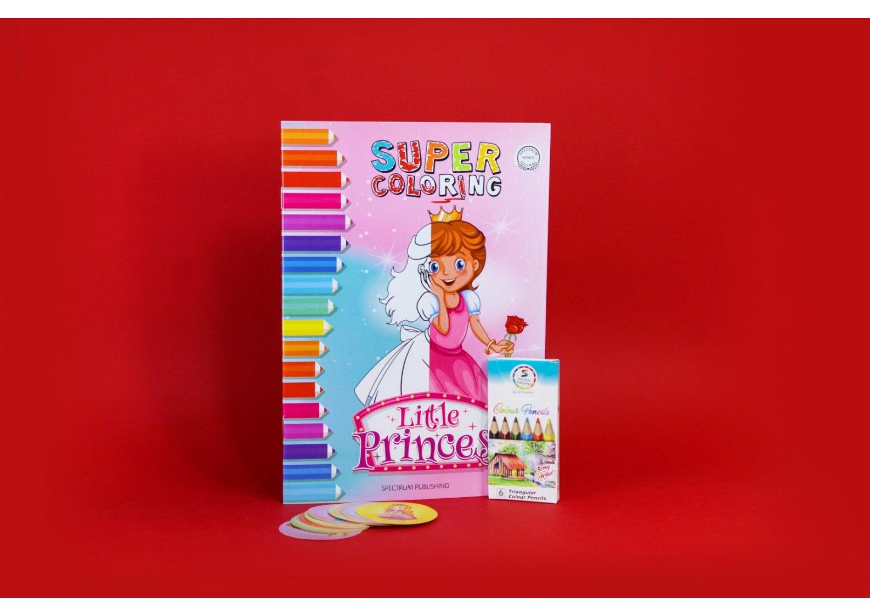 Super coloring princess book - Ourkids - Spectrum Publishing