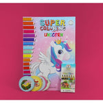 Super coloring unicorn book - Ourkids - Spectrum Publishing