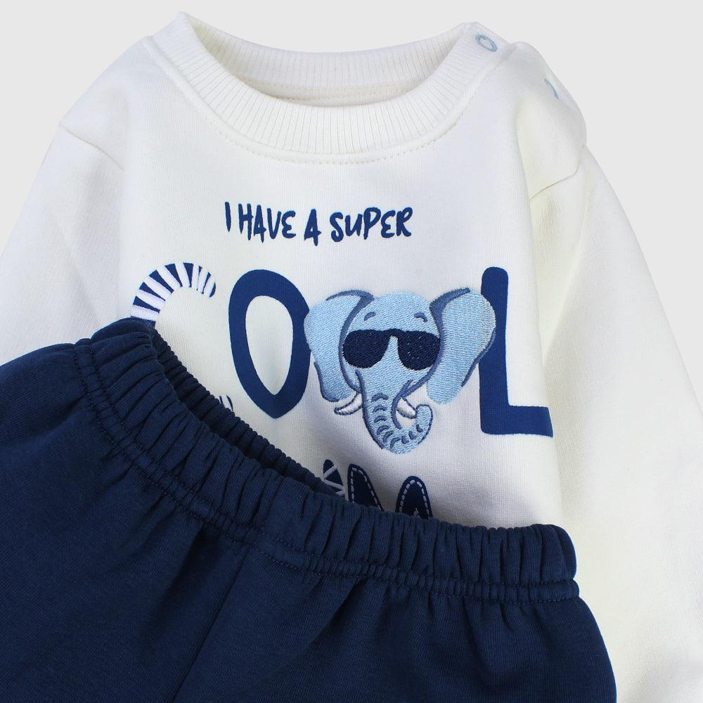 Super Cool Mum Long-Sleeved Fleeced Pajama - Ourkids - JOKY