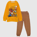 Super Mario Long-Sleeved Fleeced Pajama - Ourkids - JOKY