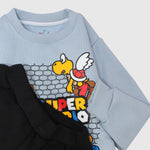 Super Mario Long-Sleeved Fleeced Pajama - Ourkids - JOKY