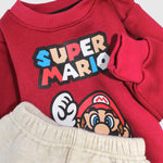 Super Mario Long-Sleeved Fleeced Pajama - Ourkids - JOKY