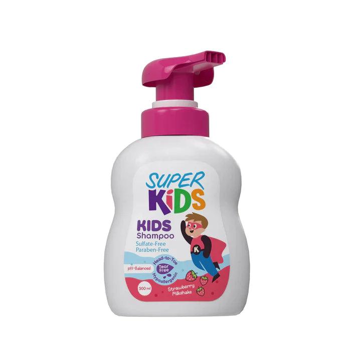 Superkids Kids Shampoo strawberry Milkshake Fragrance - Ourkids - Super Kids