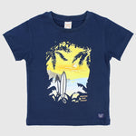 Surf Day Short-Sleeved T-Shirt - Ourkids - Quokka