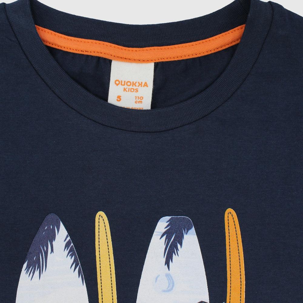 Surfer's Short-Sleeved T-Shirt - Ourkids - Quokka