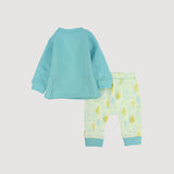 Swan In Water Long-Sleeved Fleeced Pajama - Ourkids - Al Sayad