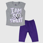 Sweet Panda Short-Sleeved Pajama - Ourkids - JOKY