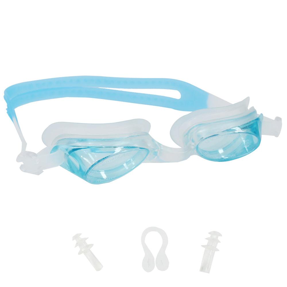 Swimming Goggles (Blue & White) - Ourkids - Speedo