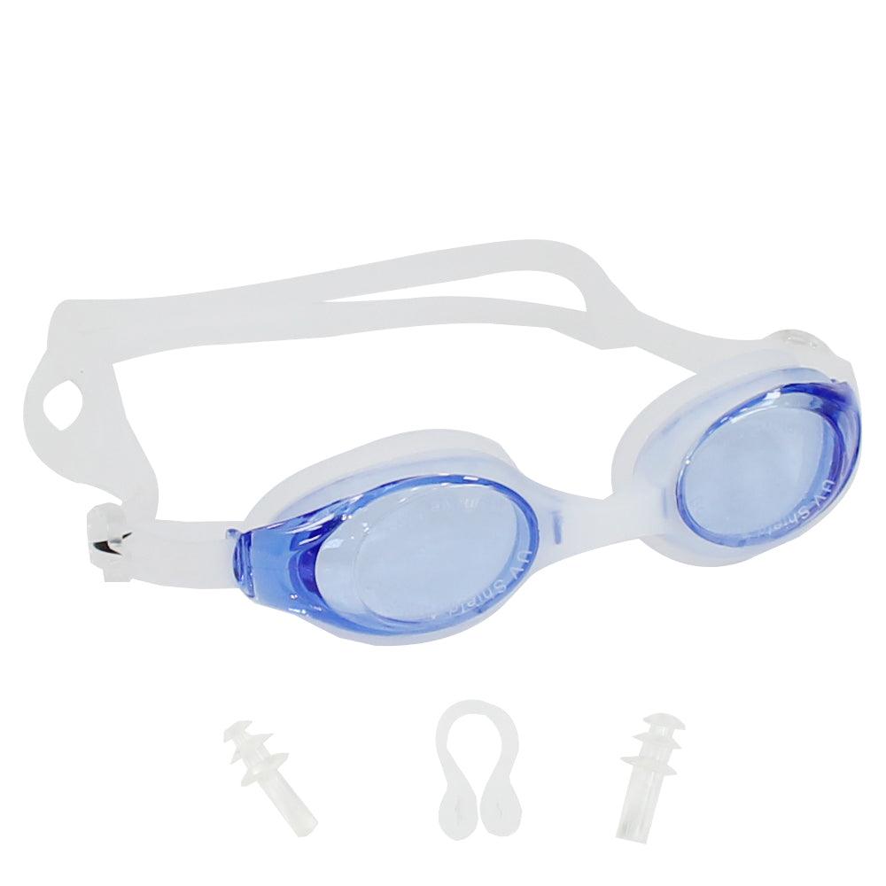 Swimming Goggles (White & Blue) - Ourkids - Speedo