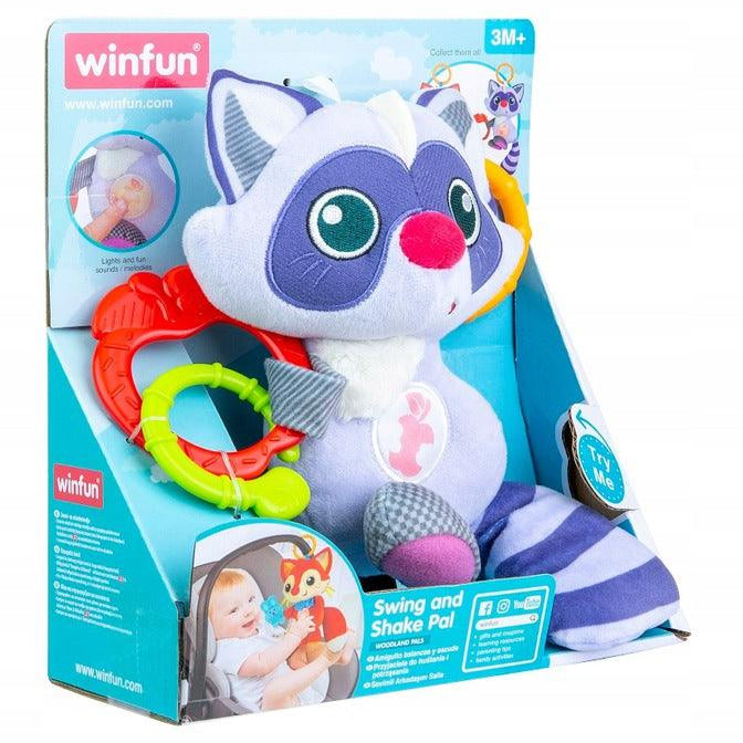 Swing And Shake Pal (Racoon) - Ourkids - WinFun