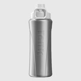 Tank Insulated Plastic Water Bottle Mini Super Cool 650ml, Silver, BPA Free - Ourkids - Tank