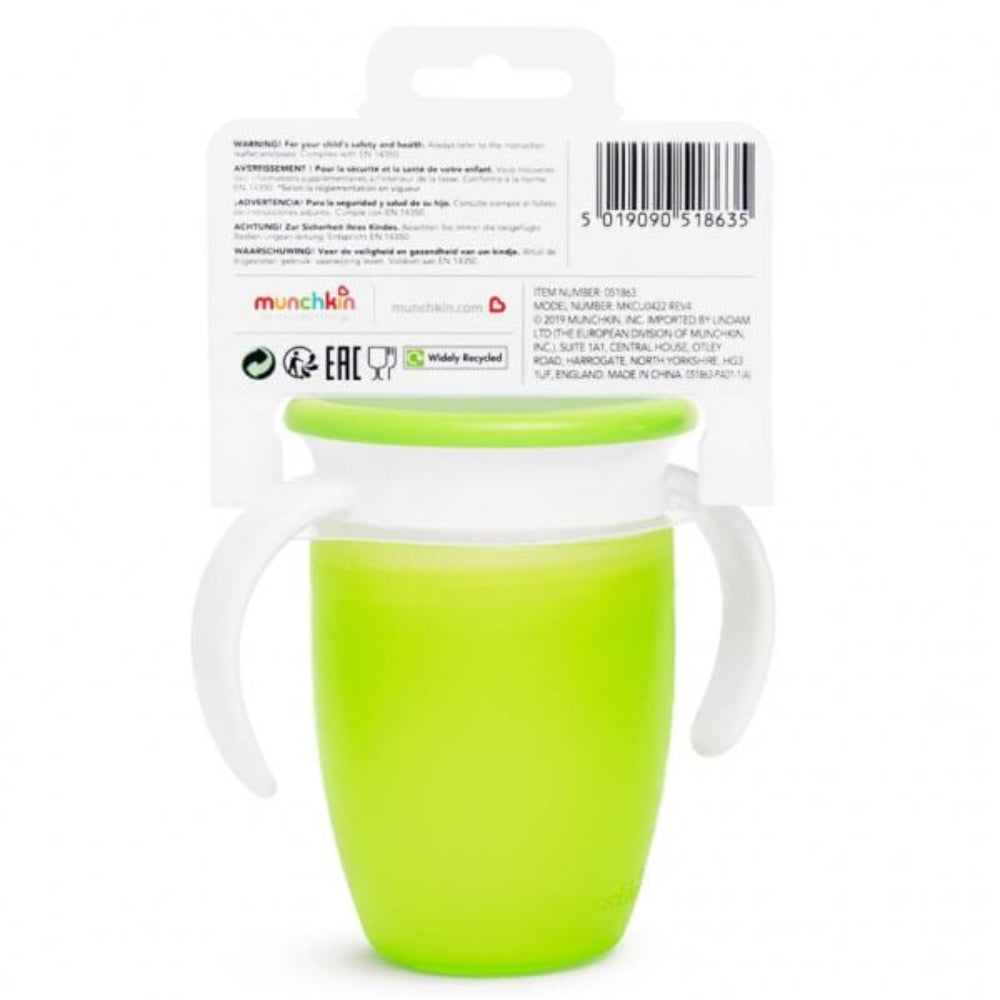Munchkin Miracle® 360° Trainer Cup 7 oz - Green
