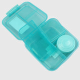 TEAL SISTEMA 1.25L BENTO CUBE WITH YOGURT POT FOOD STORAGE - Ourkids - Sistema