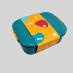 Teal/Orange The New M-Design Fresco Lunch Box - 2.1 L - Ourkids - M Design