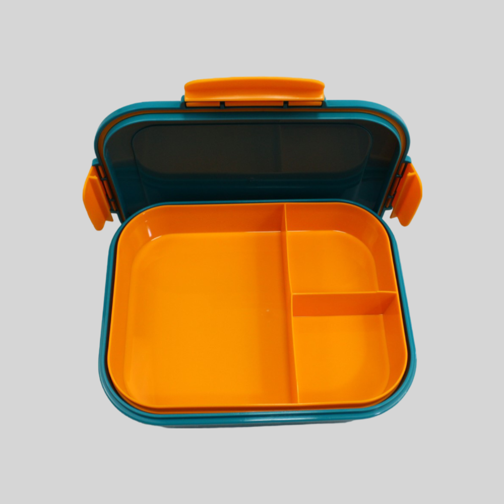 Teal/Orange The New M-Design Fresco Lunch Box - 2.1 L - Ourkids - M Design