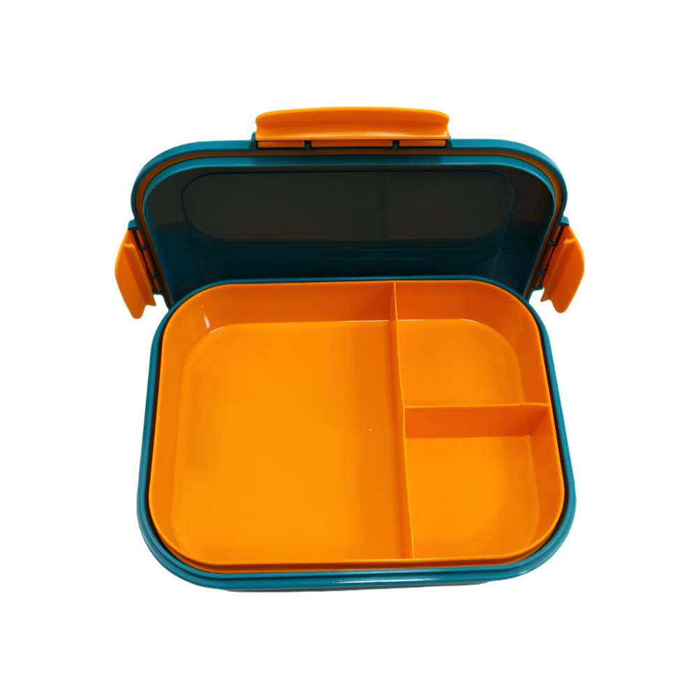 Teal/Orange The New M-Design Fresco Lunch Box - 2.1 L - Ourkids - M Design
