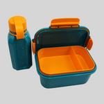 Teal/Orange The New M-Design Lunch Set - 1.1 L - Ourkids - M Design