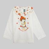 Tender Baby Girl Long-Sleeved Blouse - Ourkids - Pompelo