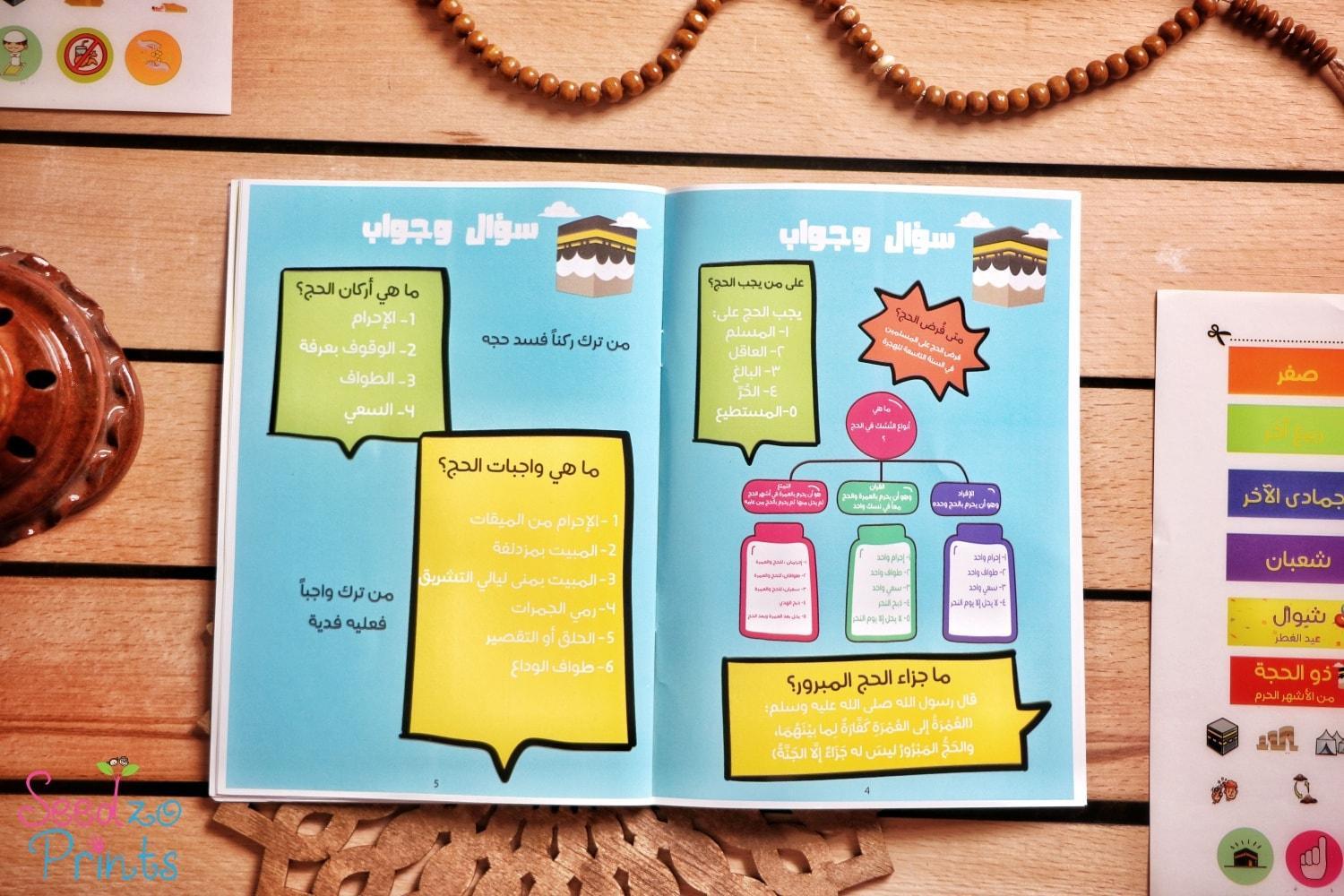 The Journey Of Hajj Booklet - Ourkids - Seedzo Prints