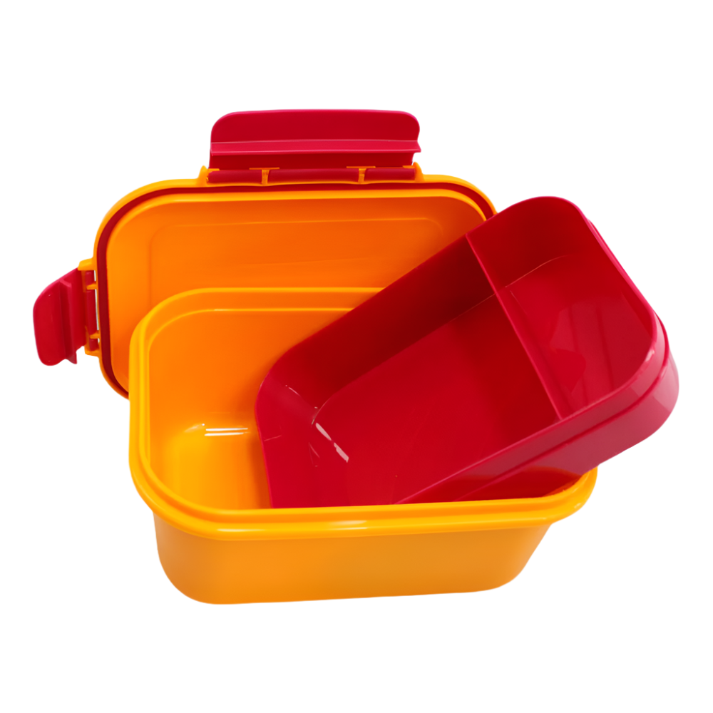 The New M-Design Fresco Lunch Box 1.1 L - Orange/Red - Ourkids - M Design