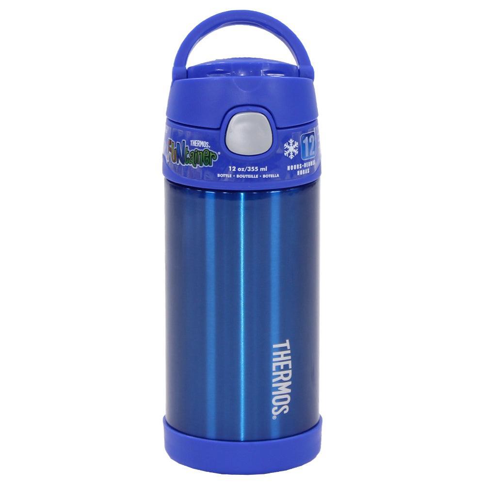 THERMOSÂ® Funtainer Vacuum Insulated Straw Bottle, 355 ml - Blue - Ourkids - Thermos