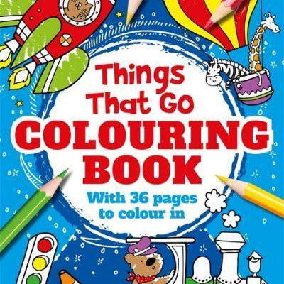 Things That Go Coloring Book - Ourkids - Igloo Books