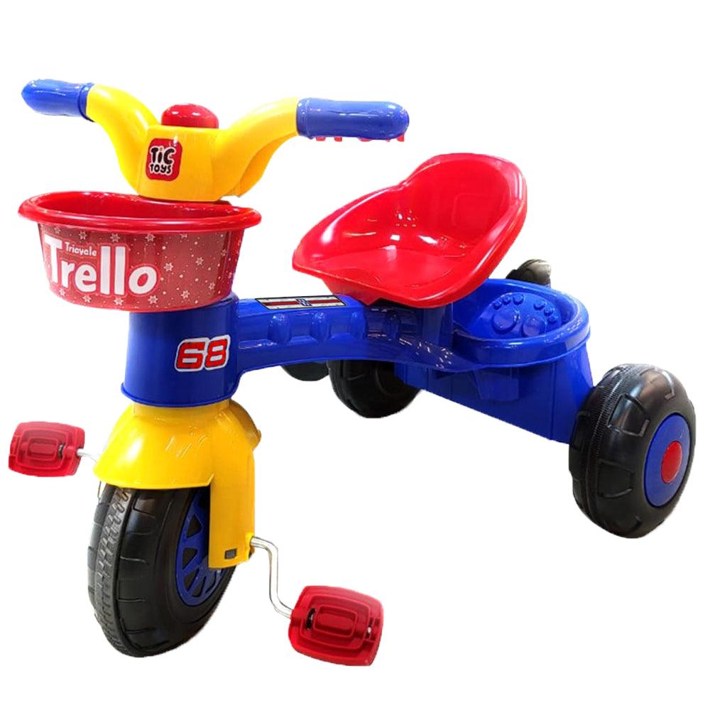 Tic Toys Kids 3 Wheel Bike - Blue - Ourkids - Tic Toys
