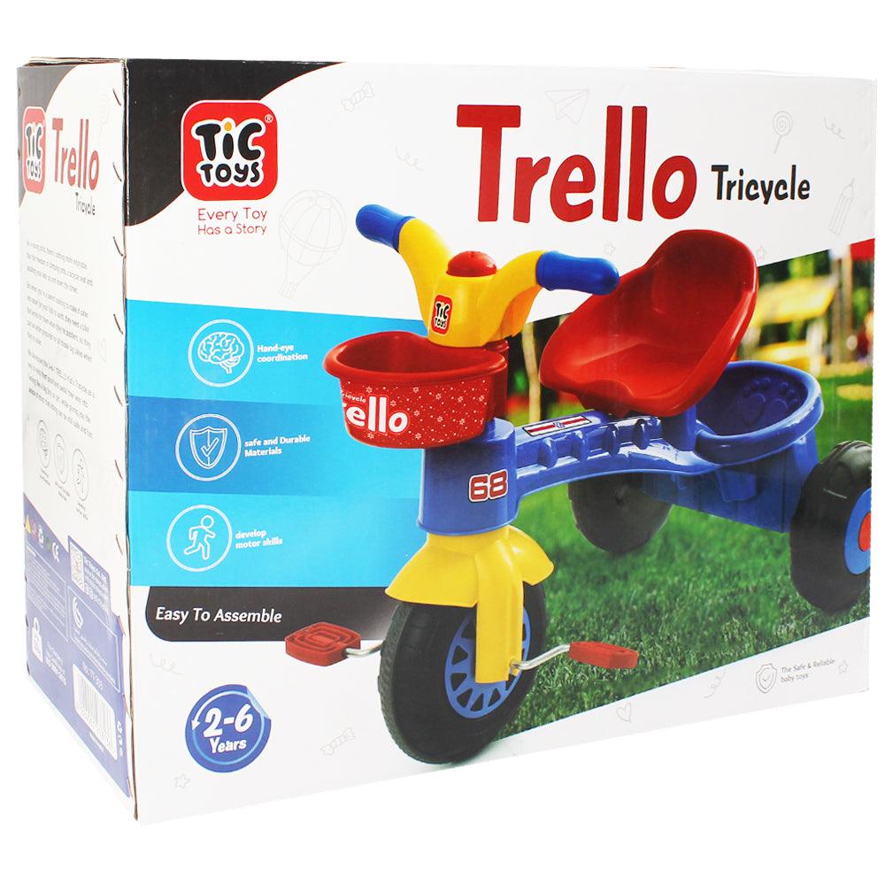 Tic Toys Kids 3 Wheel Bike - Blue - Ourkids - Tic Toys