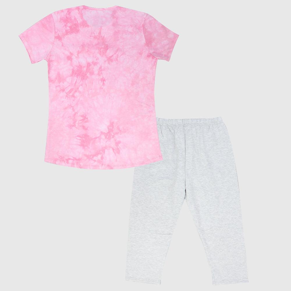 Tie Dye Short-Sleeved Pajama - Ourkids - JOKY