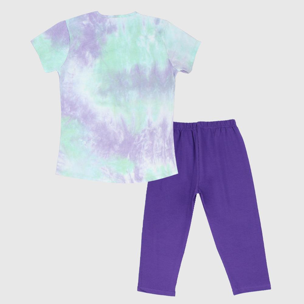 Tie Dye Short-Sleeved Pajama - Ourkids - JOKY