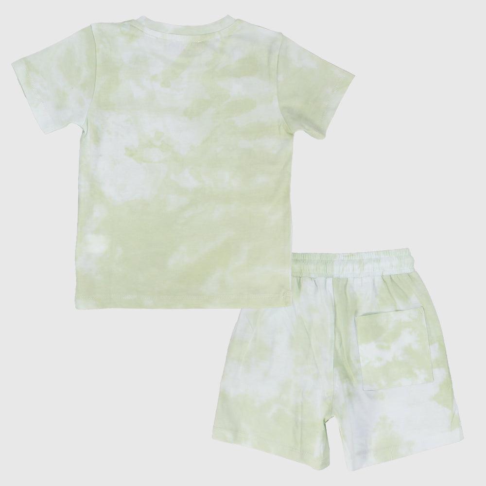 Tie Dye Short-Sleeved Pajama - Ourkids - Pompelo