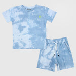 Tie Dye Short-Sleeved Pajama - Ourkids - Pompelo