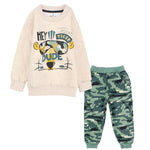 Tiger Dude Long-Sleeved Fleeced Pajama - Ourkids - JOKY