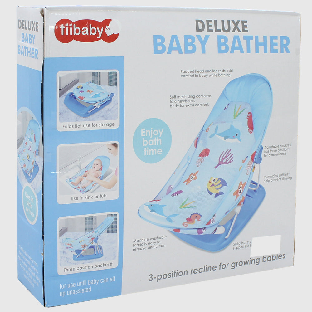 Tiibaby Deluxe Baby Bather (Blue) - Ourkids - Tiibaby