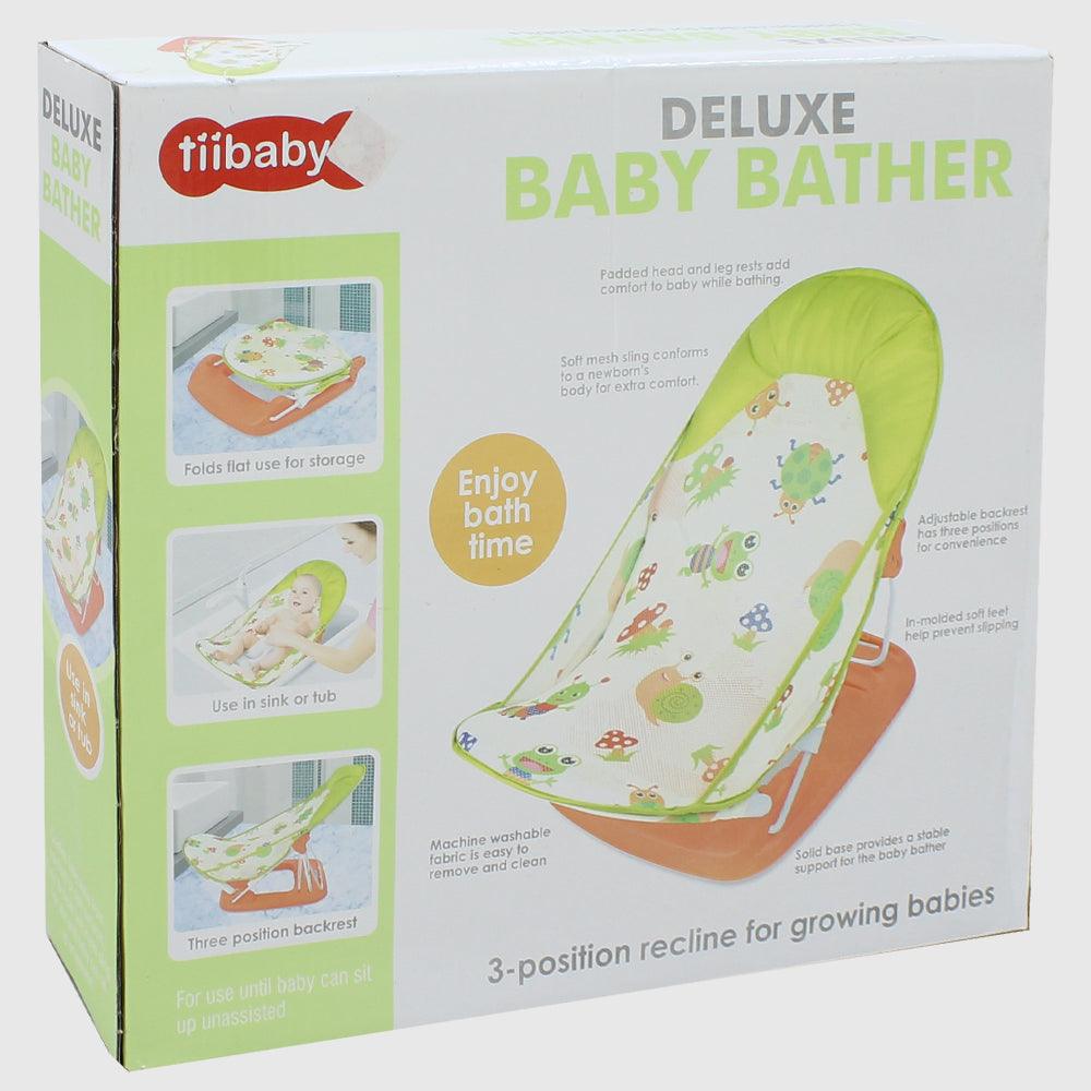 Tiibaby Deluxe Baby Bather (Green) - Ourkids - Tiibaby