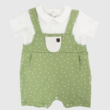 Tiny Stars Short-Sleeved Romper - Ourkids - Bumber