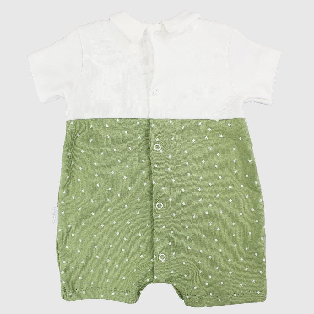 Tiny Stars Short-Sleeved Romper - Ourkids - Bumber