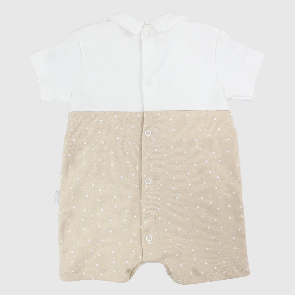 Tiny Stars Short-Sleeved Romper - Ourkids - Bumber