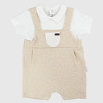 Tiny Stars Short-Sleeved Romper - Ourkids - Bumber