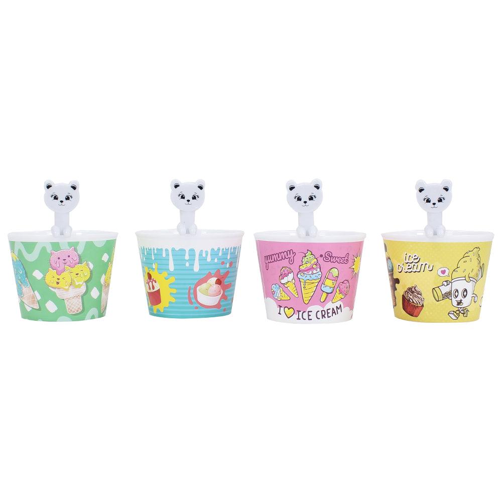 Titiz Ice cream bowl 4 pieces - Ourkids - TİTİZ