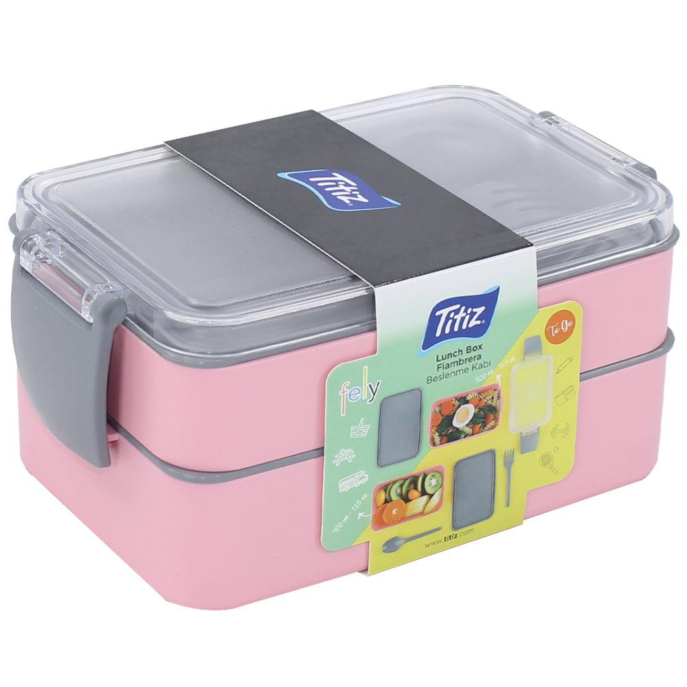 Titiz Two Compartment Feeding Container Set - Ourkids - TİTİZ