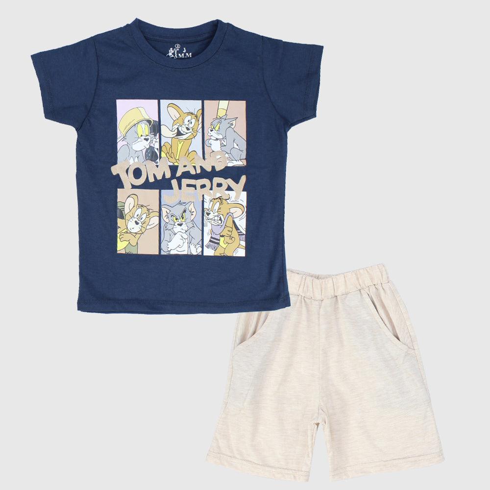 Tom & Jerry Short-Sleeved Pajama - Ourkids - JOKY