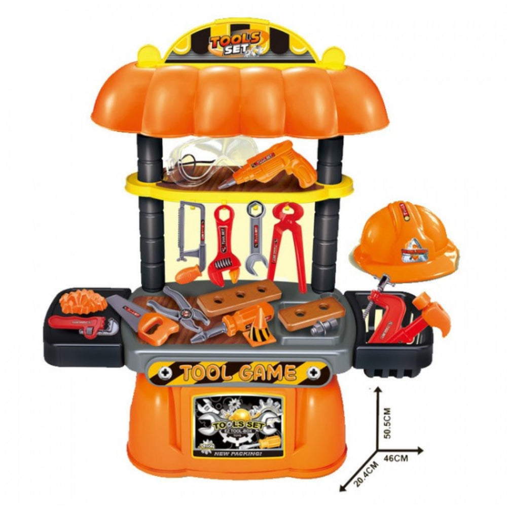 Children's Workbench and Tool Set – 29 Pcs