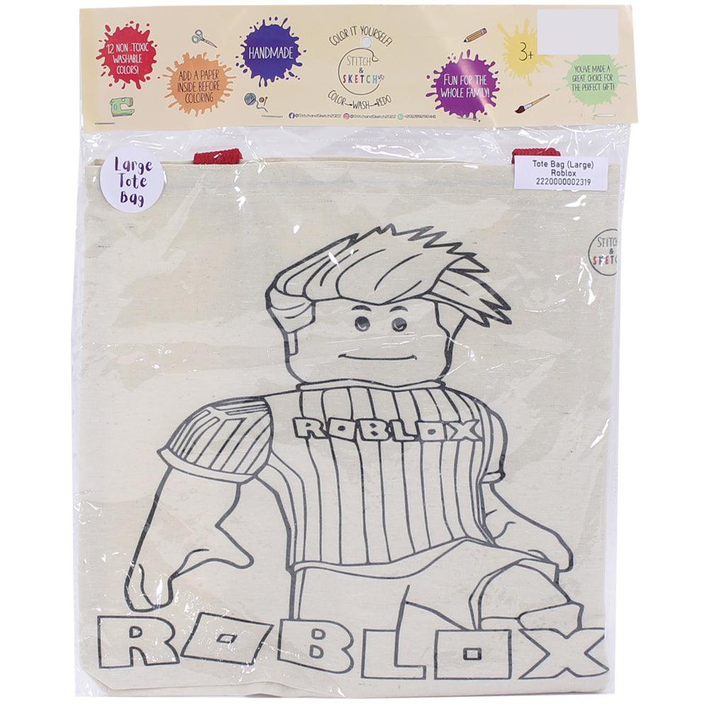 Tote Bag (Large) - Roblox - Ourkids - Stitch and Sketch