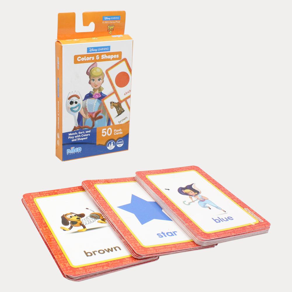 Toy Story 4 Learn Colors and Shapes Flash Cards - Ourkids - Nilco